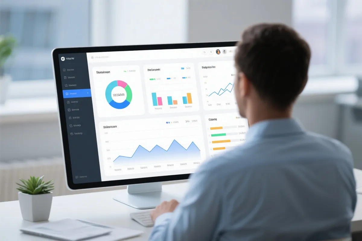 数据面板与趋势图示例